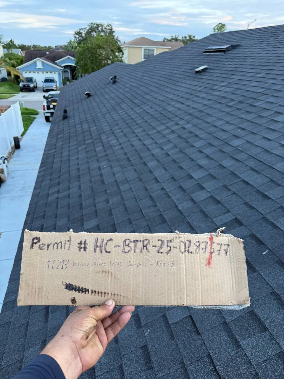Florida shingle roof installation for a storm-ready home