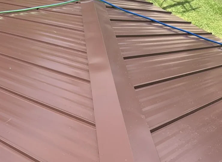 305UGC Tampa standing seam metal roof after install