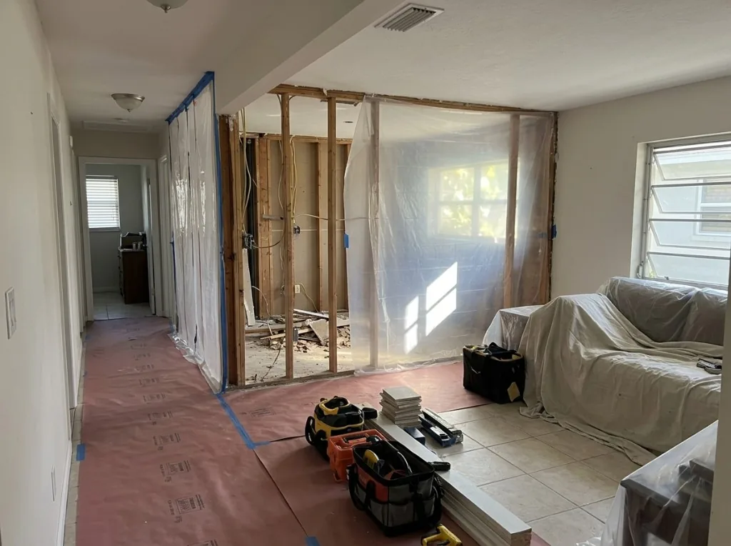305UGC whole-home remodel interior finish-out