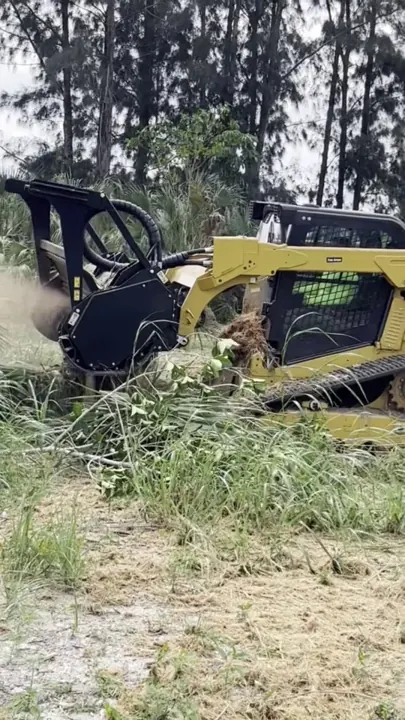 Florida land clearing and site preparation before construction